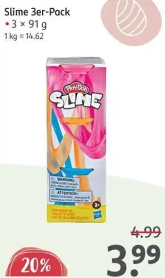 Rossmann Slime 3er-Pack Angebot