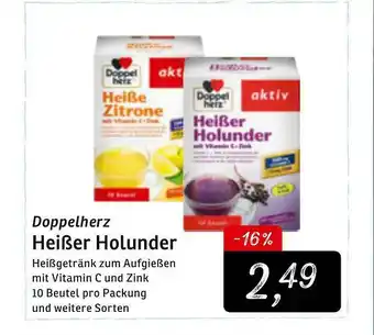 KONSUM Doppelherz Heißer Holunder Angebot