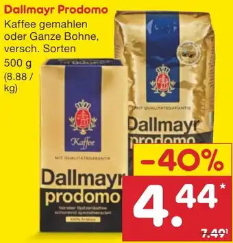 Netto Marken-Discount Dallmayr Prodomo 500 g Angebot