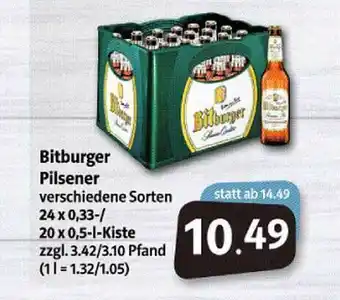 Markant Markt Bitsburger Pilsener Angebot