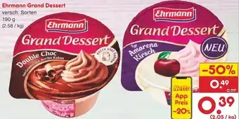 Netto Marken-Discount Ehrmann Grand Dessert 190 g Angebot