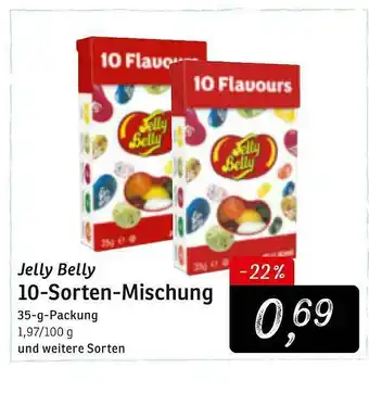 KONSUM Jelly Belly 10-sorten-mischung Angebot