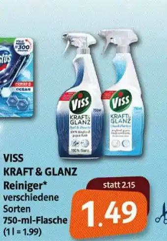 Markant Markt Viss Kraft & Glanz Reiniger Angebot