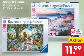 Netto Marken-Discount Ravensburger 1.000 Teile Puzzle Angebot