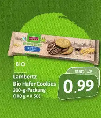 Markant Markt Lambertz Bio Hafer Cookies Angebot