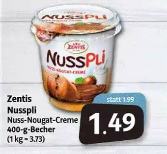 Markant Markt Zentis Nusspli Nuss-nougat-creme Angebot