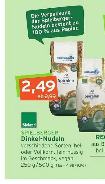 Naturgut Dinkel-nudeln Angebot