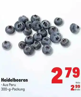 METRO Heidelbeeren Angebot