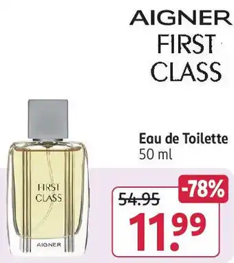 Rossmann AIGNER FIRST CLASS Eau de Toilette 50 ml Angebot