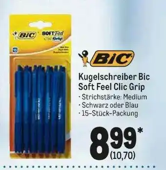 METRO Bic Kugelschreiber Bic Soft Feel Clic Grip Angebot