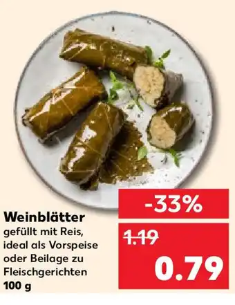 Kaufland Weinblätter 100 g Angebot