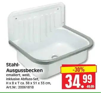 Herkules Baumarkt Stahl- Ausgussbecken Angebot