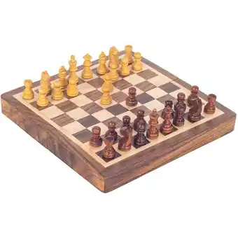 ManoMano Signes Grimalt - Geschenkgeschenkgeschenk Schach Brown Games 18x19x2cm 90156 - Marrón Angebot