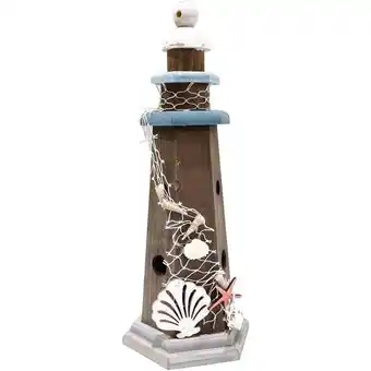 ManoMano Signes Grimalt - Marinefigur Figuren Figur Blue Sea Beacon 13x14x35cm 30224 - Azul Angebot