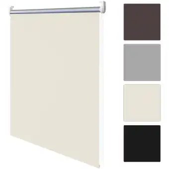 ManoMano Randaco - Verdunklungsrollo Klemmfix Rollo zum Einhängen 80 x 200 cm, Verdunkelungsrollo ohne Bohren Klemmrollo Verdunkelung  Angebot