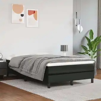 ManoMano Bonnevie - Taschenfederkernmatratze Modern Design - Schwarz 120x200x20 cm Kunstleder BV539230 Angebot