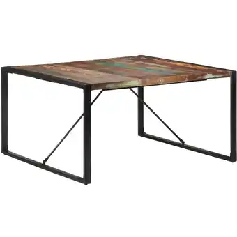 ManoMano Esstisch,Esszimmertisch,Speisetisch für Wohnzimmer, Esszimmer 140x140x75 cm Altholz Massiv AGHDE565581 Maisonchic Angebot