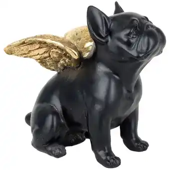 ManoMano Signes Grimalt - Hundefigur Figuren Bulldoggenfigur mit Tieren schwarz 22x16x22cm 27185 - Negro Angebot