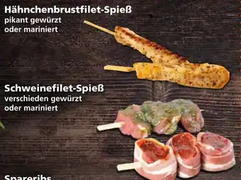 Klaas und Kock Hähnchenbrustfilet Spieß oder Schweinefilet Spieß Angebot