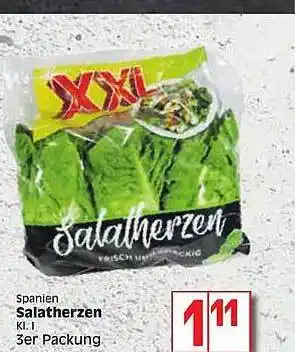 Edeka Salatherzen Angebot