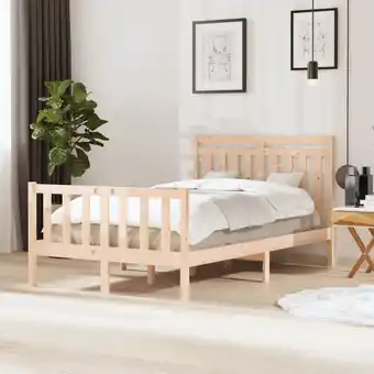 ManoMano Maisonchic - Massivholzbett,Schlafzimmerbett,Doppelbett,Bett für Jugendliche,Erwachsene, ältere Menschen 120x190 cm BZSTK2277 Angebot