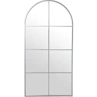 ManoMano Fijalo - 80x160 cm Silbermetallspiegel. 80x3x160, int: 77x157cmpour alle Stile, um zu Hause eine Note zu verleihen Angebot