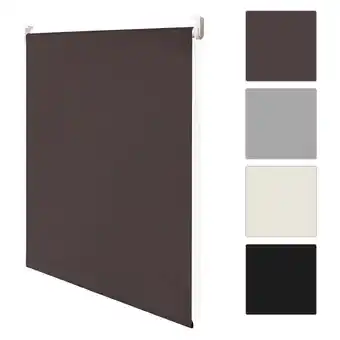 ManoMano Verdunklungsrollo 60x160cm Klemmfix Rollo Verdunkelung Fensterrollo Tageslicht Sichtschutz mit Beschichtung ohne Bohren für F Angebot