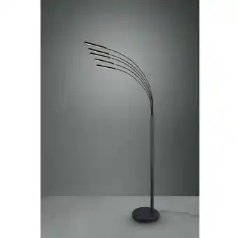 ManoMano Reed Stehlampe 5 Bögen Led Matt Schwarz H195 cm Trio Lighting Angebot