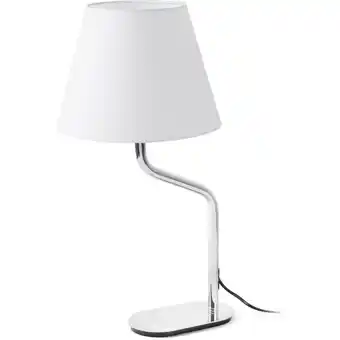 ManoMano Faro Barcelona - eterna Tischlampe chrom/weiß Angebot