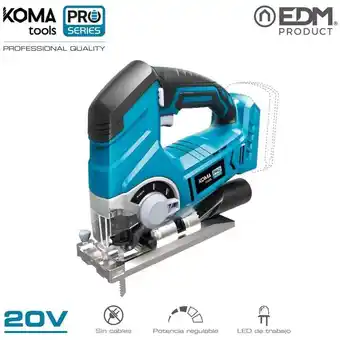 ManoMano Koma Tools - Stichsäge koma 20V - ohne Batterie und Ladegerät - 08754 Angebot