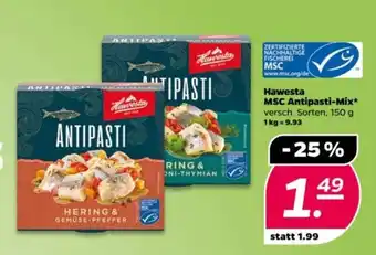 NETTO Hawesta MSC Antipasti-Mix versch. Sorten, 150 g Angebot