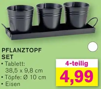 KODi PFLANZTOPF SET 4-teilig Angebot