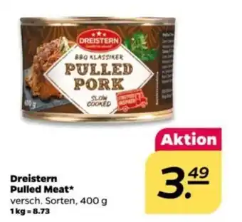 NETTO Dreistern Pulled Meat versch. Sorten, 400 g Angebot