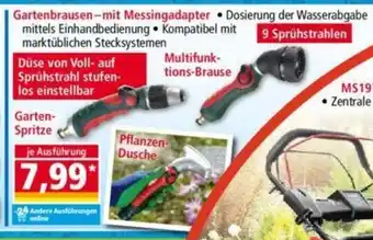 Norma Gartenbrausen-mit Messingadapter Angebot