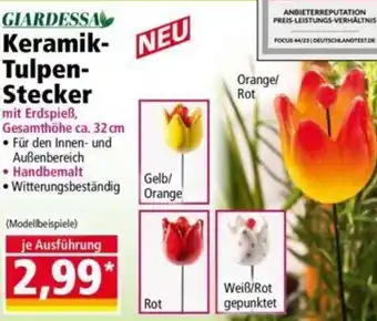 Norma GIARDESSA Keramik- Tulpen- Stecker Angebot