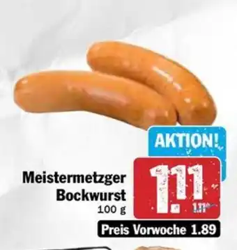 Hit Meistermetzger Bockwurst 100 g Angebot