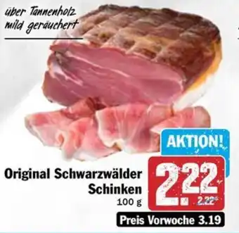 Hit Original Schwarzwälder Schinken 100 g Angebot