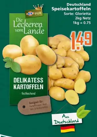 Klaas und Kock Deutsche Speisekartoffeln 2kg Angebot