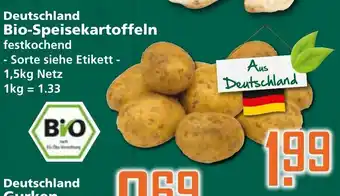 Klaas und Kock Deutschland Bio Speisekartoffeln 1,5kg Angebot