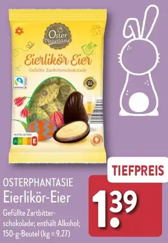 Aldi Nord OSTERPHANTASIE Eierlikör-Eier 150 g Beutel Angebot