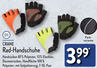 Aldi Nord CRANE Rad-Handschuhe Angebot