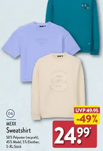 Aldi Nord MEXX Sweatshirt Angebot