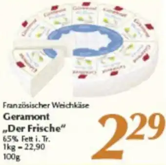 inkoop Französischer Weichkäse Geramont „Der Frische" 100 g Angebot