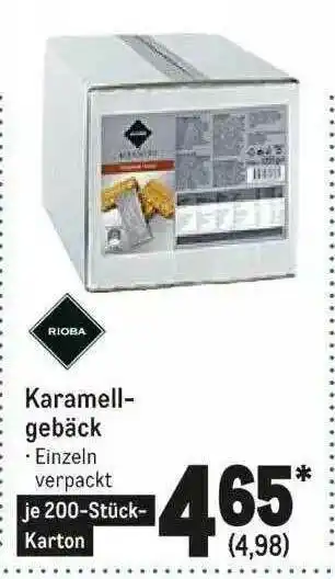 METRO Rioba Karamellgebäck Angebot