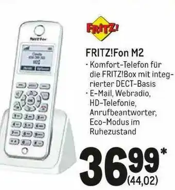 METRO Fritz!fon M2 Angebot