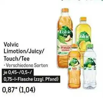 METRO Volvic Limotion, Juicy, Touch Oder Tee Angebot