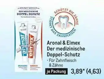 METRO Aronal & Elmex Der Medizinische Doppel-schutz Angebot