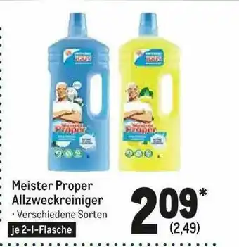 METRO Meister Proper Allzweckreiniger Angebot