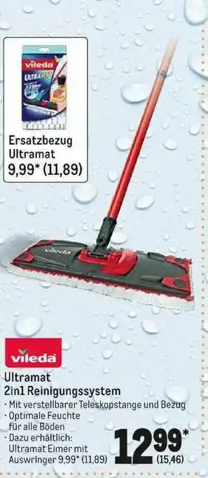 METRO Vileda Ultramat 2in1 Reinigungssystem Angebot