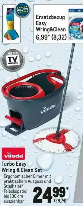 METRO Vileda Turbo Easy Wring & Clean Set Angebot